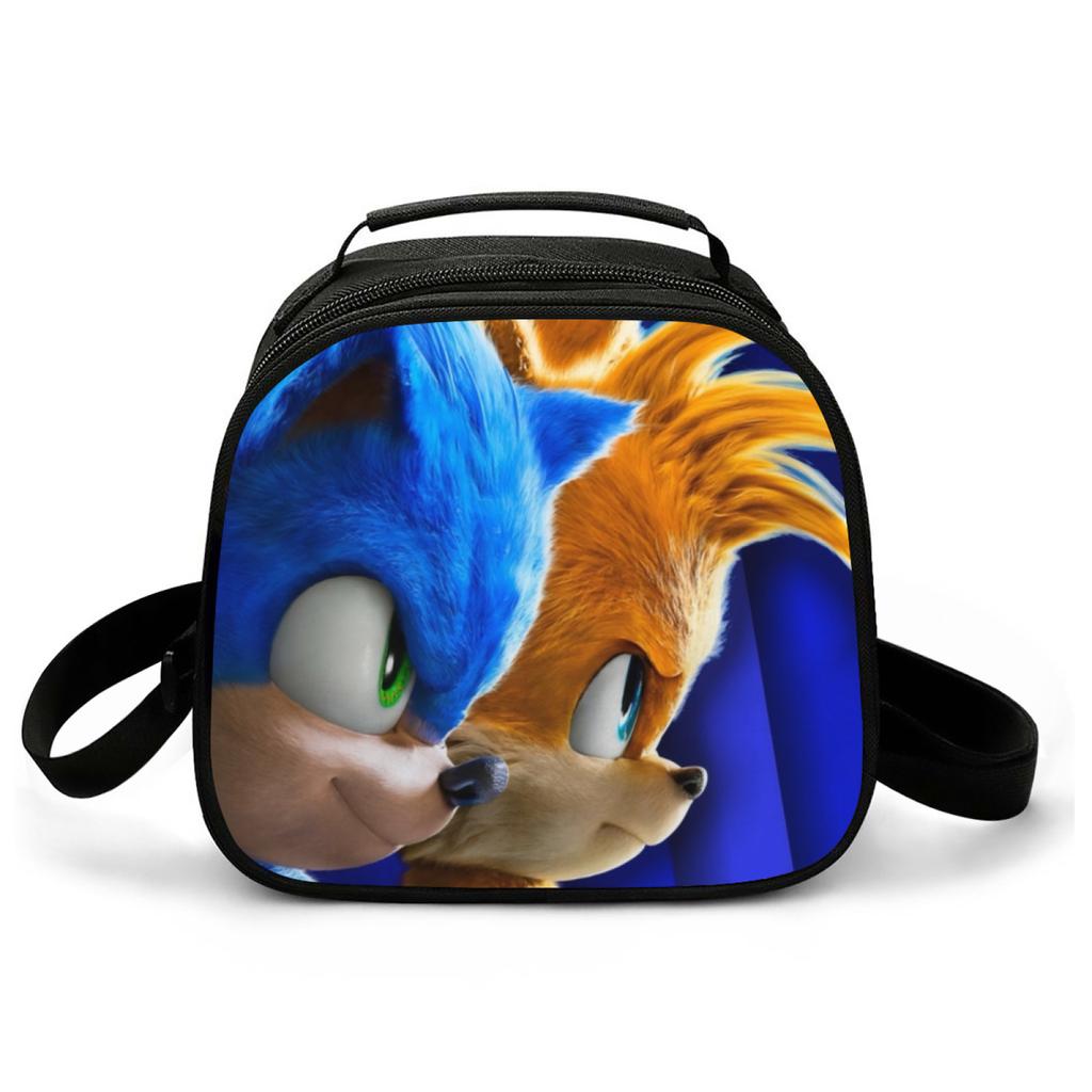 Picnic Bag Primary And Secondary School Students Outdoor Lunch Bag Storage Bag Cartoon Animation Lunch Box Bag