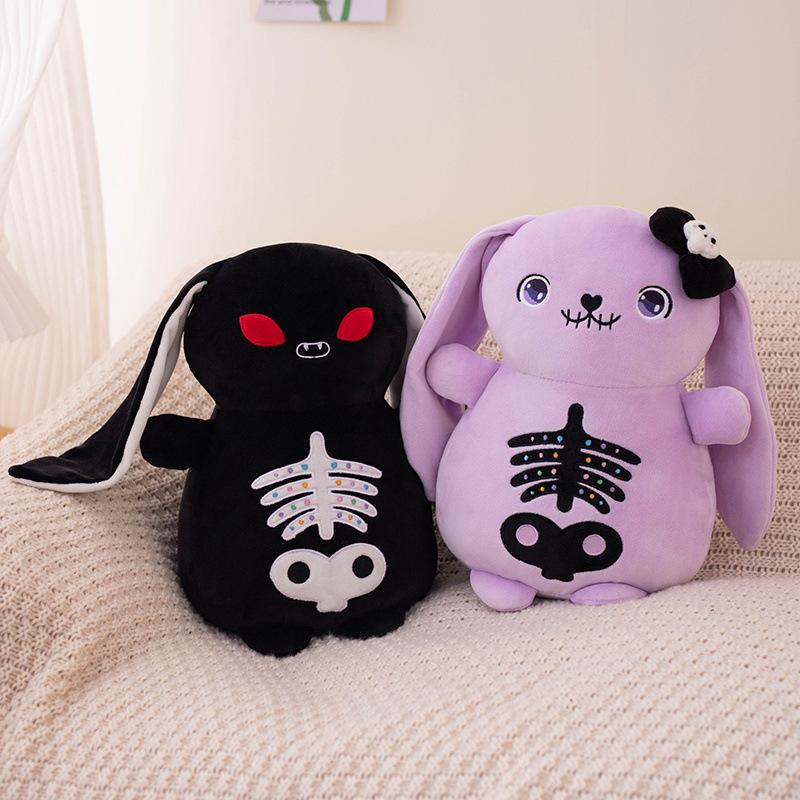 Cute Dark Hug Rabbit Doll Plush Toy Doll Children Sleep Comforting Doll Pillow Girl Gift