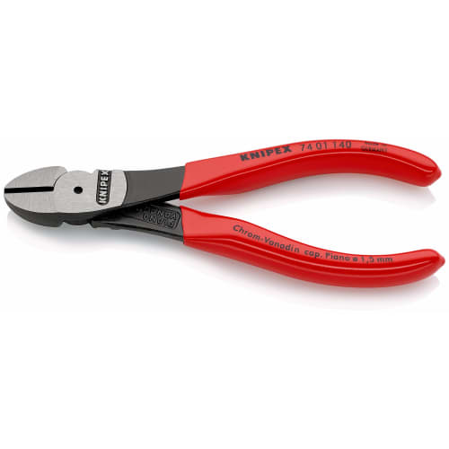

KNIPEX 7401-140 Heavy-Duty Diagonal Cutting Pliers (for Hard Wire) (SB)
