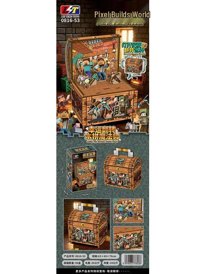 

DIY Miniature Tea House, Bookstore & Supermarket Model - Educational Puzzle Gift for Kids