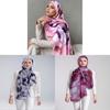 Polyester Digital Printed Scarves With Dye Printing Design For Summer Womens Fashion Accessory