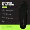 Superfeet Insoles [Authorized Retailer Product] All-Purpose Support Low Arch Shock Absorption Sports Competition Black D (25-27cm)