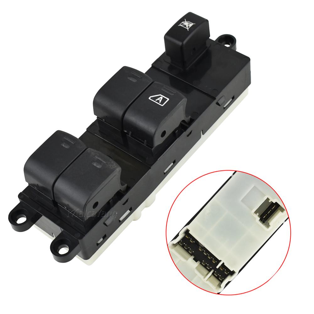 Electric Master Power Window Lifter Control Switch Regulator Button For Nissan Navara D40 Pathfinder R51 Qashqai J10 25401-EB30B