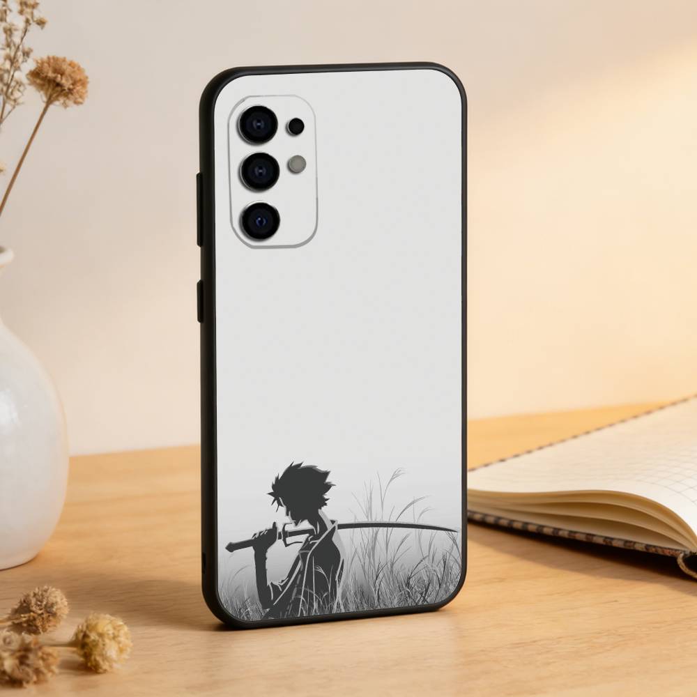 Japanese Bushido Samurai Phone Case Black Silicone Soft For Samsung S25,S24,S21,S22,S23,S30,Ultra,S20,Plus,Fe,Lite