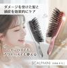Sunrise Shampoo Brush, Scalp Massager, for In-Bath and Out-of-Bath Scalp Care, Silver, TW-SR105