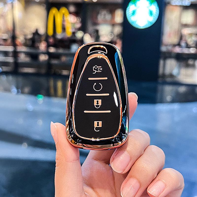 Chevrolet Car Key Cover for Volando, Malibu XL, Trax, Tracker, Blazer