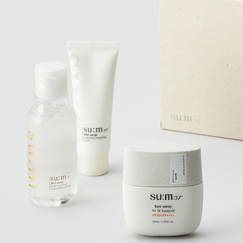 [Breath 37] Sun Away Sunquid Planning (Sunquid 50ml + Cleansing Water 100ml + Cleansing Foam 40ml)