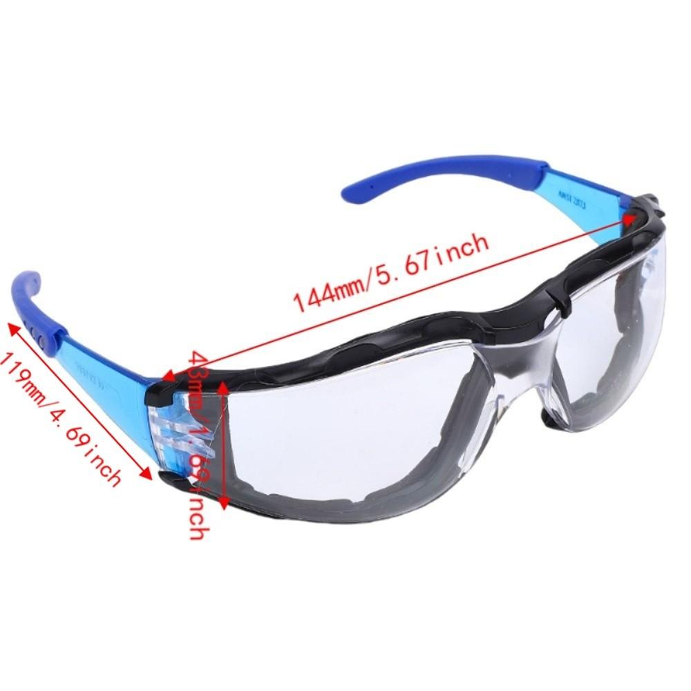 2pcs Scratch Resistant Safety Glasses Anti Fog Protective Eyewear Motorcycle Goggles Outdoor Sports