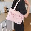 Korean Bow Laptop Bag 13 13.3 13.6 14 Inch Shoulder Bag Able and Sweet Design Women's Handbag