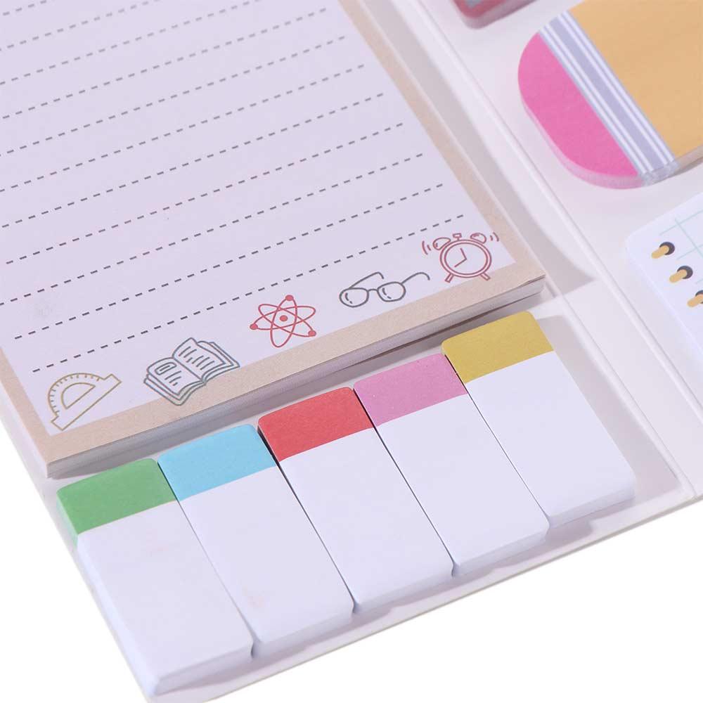 Self-Stick Teacher Sticky Notes To Do List Writing Memo Pads Sticky Note Pads  School Office