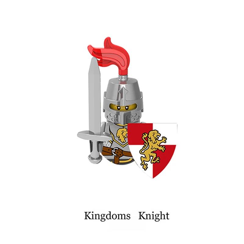 Mittelalterliches Drachenkönigreich Soldaten Held Ritter Bogenschütze Antike Militärfiguren Modellbausteine Kinderspielzeug Jungen Geschenke