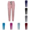 Women's Ribbed Cuffed Pants, Joggers Long Pants for Work