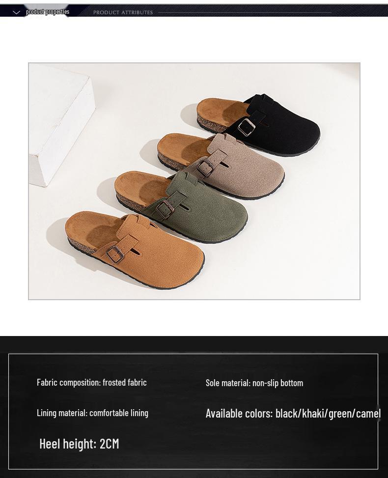 Grenzüberschreitende Bokeng Herren Trendige Dicksohlen-Slipper: Komfort Strand- & Outdoor Halbsandalen für Paare