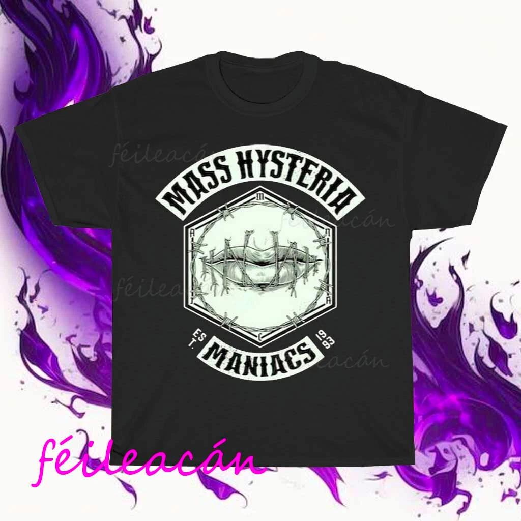 Brand New Mass Hysteria French Active Logo American T-Shirt Funny Size S to 5XL