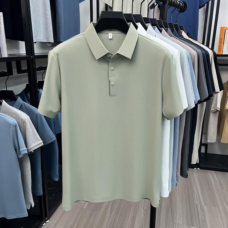 Firstview Men s Breathable Cool-Touch Seamless Polo Shirt FX1136 2XL