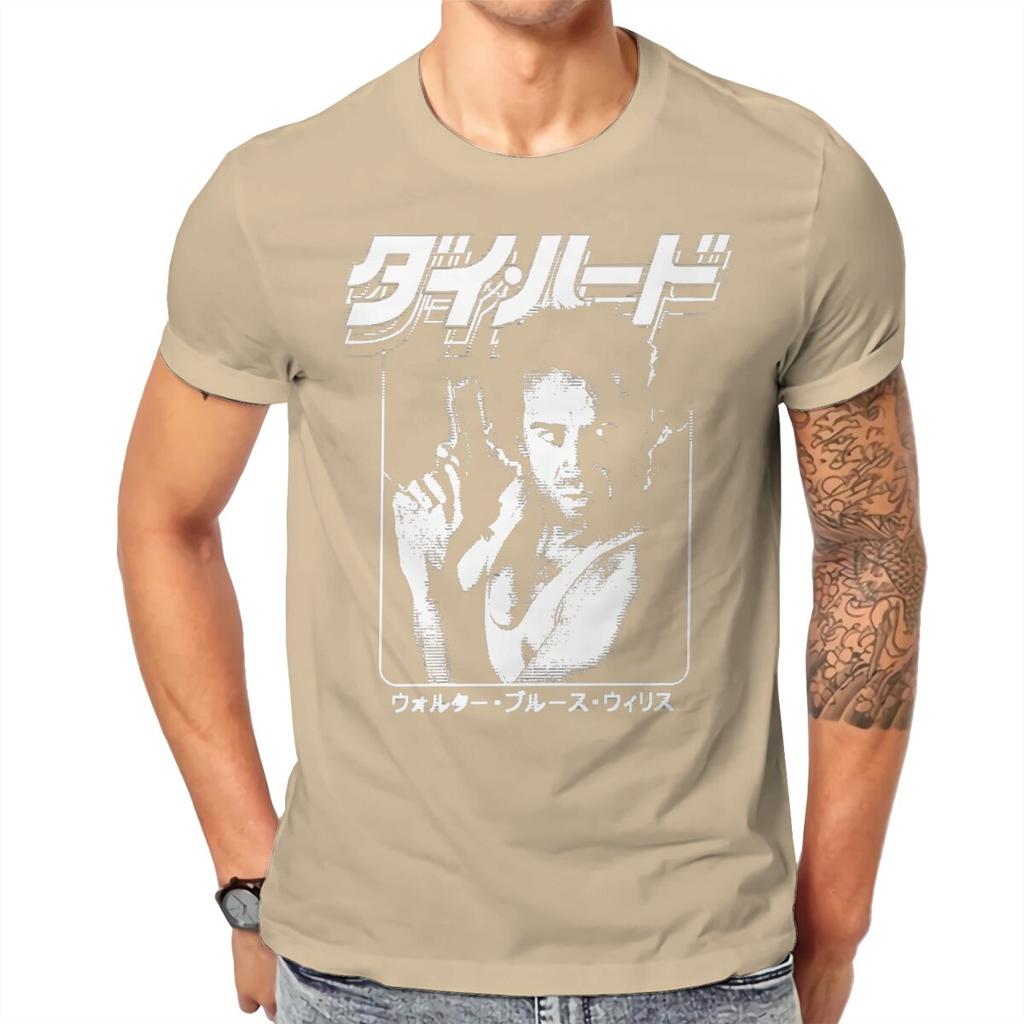 Die Hard John Mcclane T Shirt Homme Unisexs Tshirt Cotton Streetwear