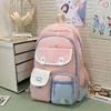 Cartoon Schoolbag For Primary School Students Grade 3-6 Large Capacity Backpack Lightweight And Lightweight Children's Schoolbag
