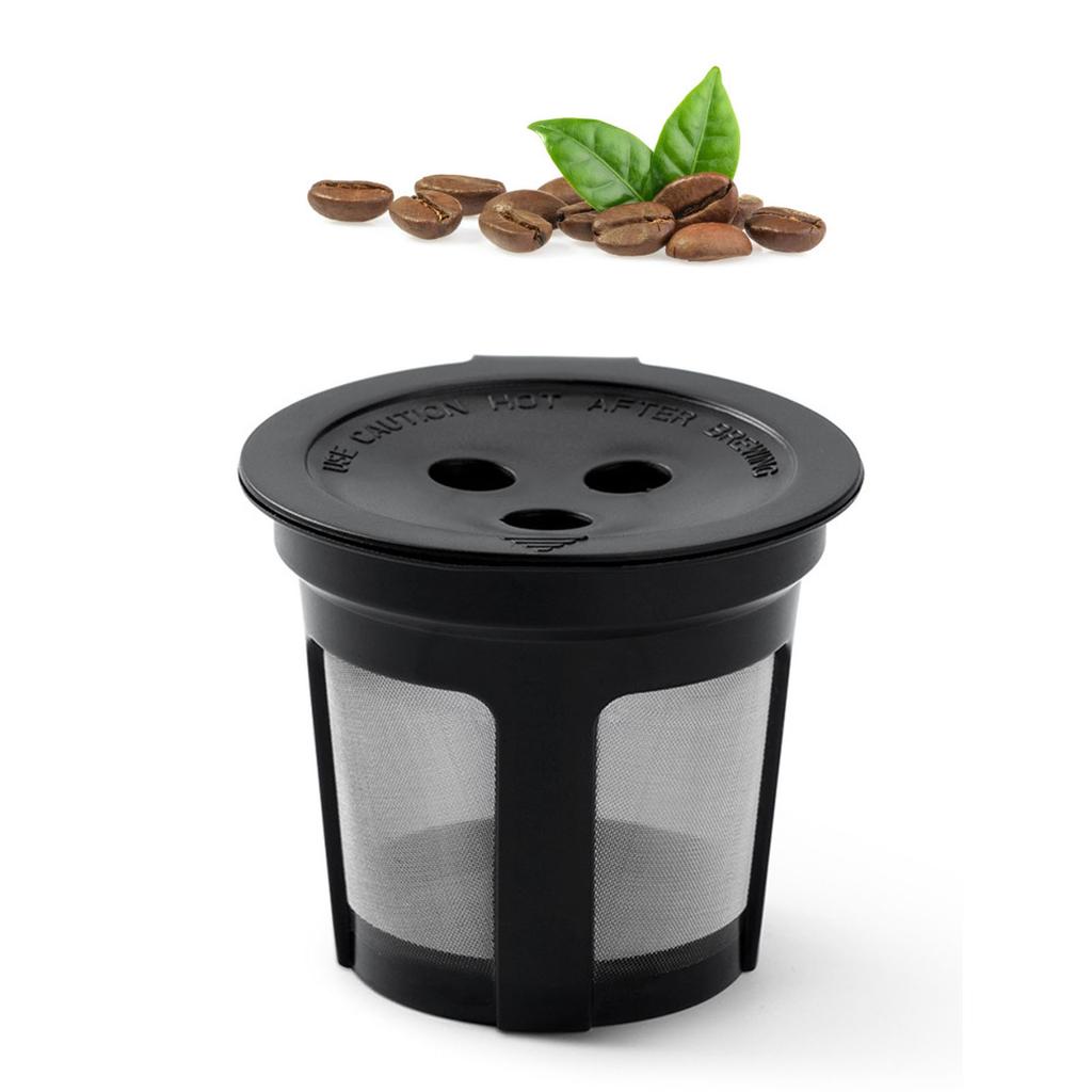 Reusable Coffee Filter Plastic 3 Hole Empty Capsule Replacement for Dual Brew Machine