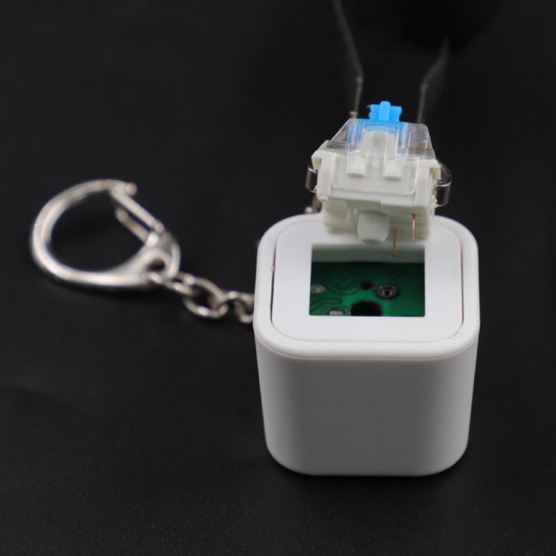 Farbenfroher Lichteffekt Schaltertester Perfekt für Gamer und Programmierer Mechanische Tastaturen Tastenkappen Achsen Tester