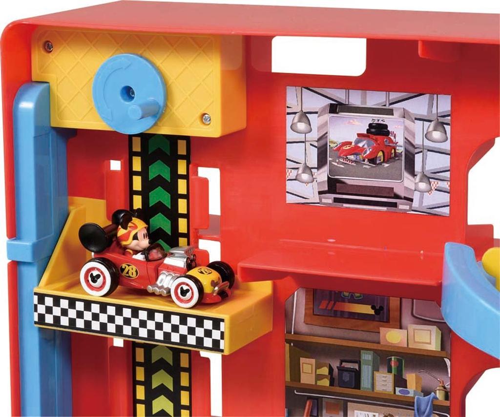 Panoramatický kufřík Tomica Disney Mickey Mouse a Road Racers