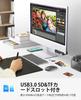 ORICO Hub Clamp Type 5 Ports Card x 5Gbps High Speed Transfer with Power Port Bus Powered Compatible with 1m Cable Aluminum PC Peripherals Compatible