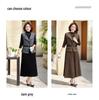 Spring Collection: Elegant Two-Piece Women's Casual Set - Vest & Long-Sleeved Dress