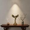 Resin Statue Detailed Handmade Angel with Round Base Timeless