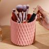 1 Pc Makeup Brush Holder 360° Rotating Organizer 5 Slot Cosmetic Storage Makeup Brushes Cup Pen Holder For Vanity XYZ