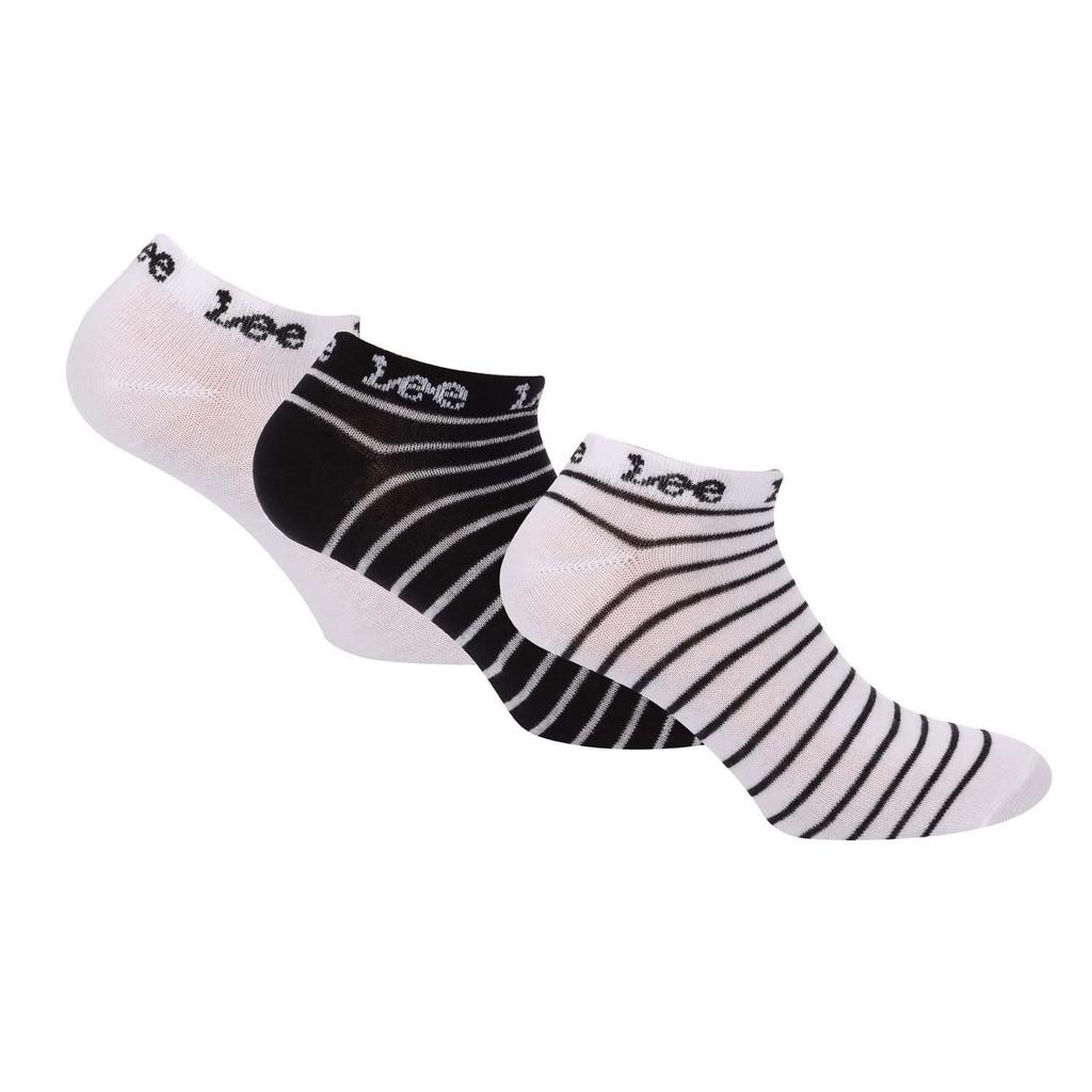 Lee Unisex Adult Trainers Liner Socks (Pack of 3)