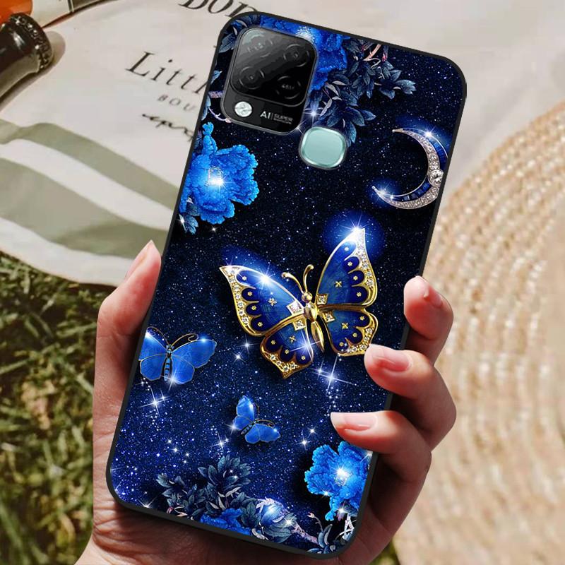 

For Infinix Hot 10T Case Phone Cover Soft Silicone TPU Back Cases for Infinix Hot 10S NFC Case X689 Coques Hot10T Hot10S Fundas For Infinix X689