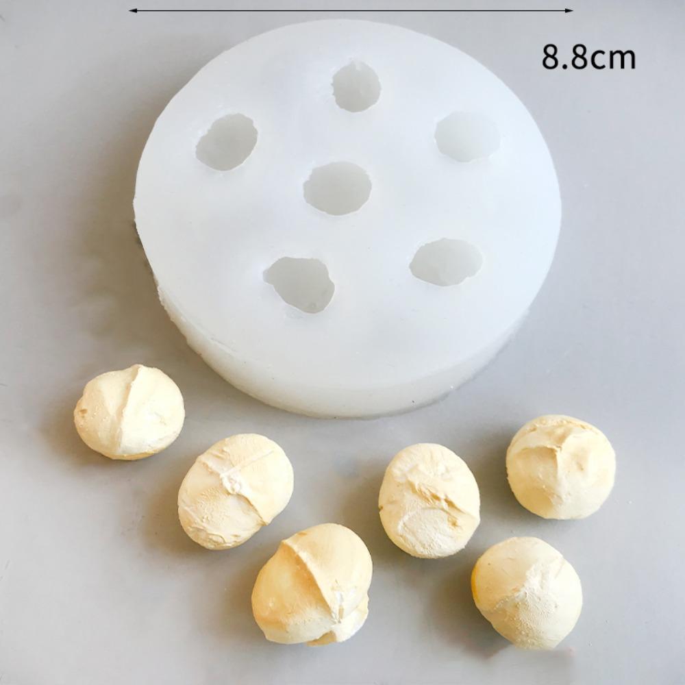 Reusable 3D Nut Silicone Mold Heat Resistant Chocolate Baking Mold Fondant Cake Mold  DIY Craft
