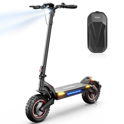 IScooter iX7Pro 10'' Off-road Band Elektrische Scooter 1000W*2 Motor Batterij 48V/17.5Ah Max Snelheid 60KM/H Met Dubbele Schokdempers En Schijfremmen
