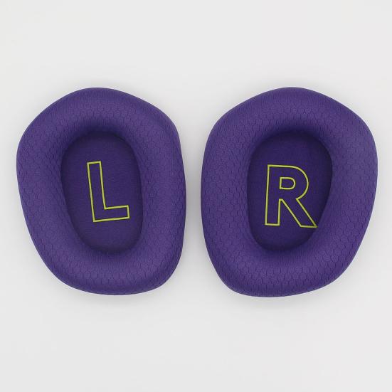 High Elasticity Breathable Mesh Ear Pads Earcaps Headset Replacement Earmuffs for Logitech G733 Headphone