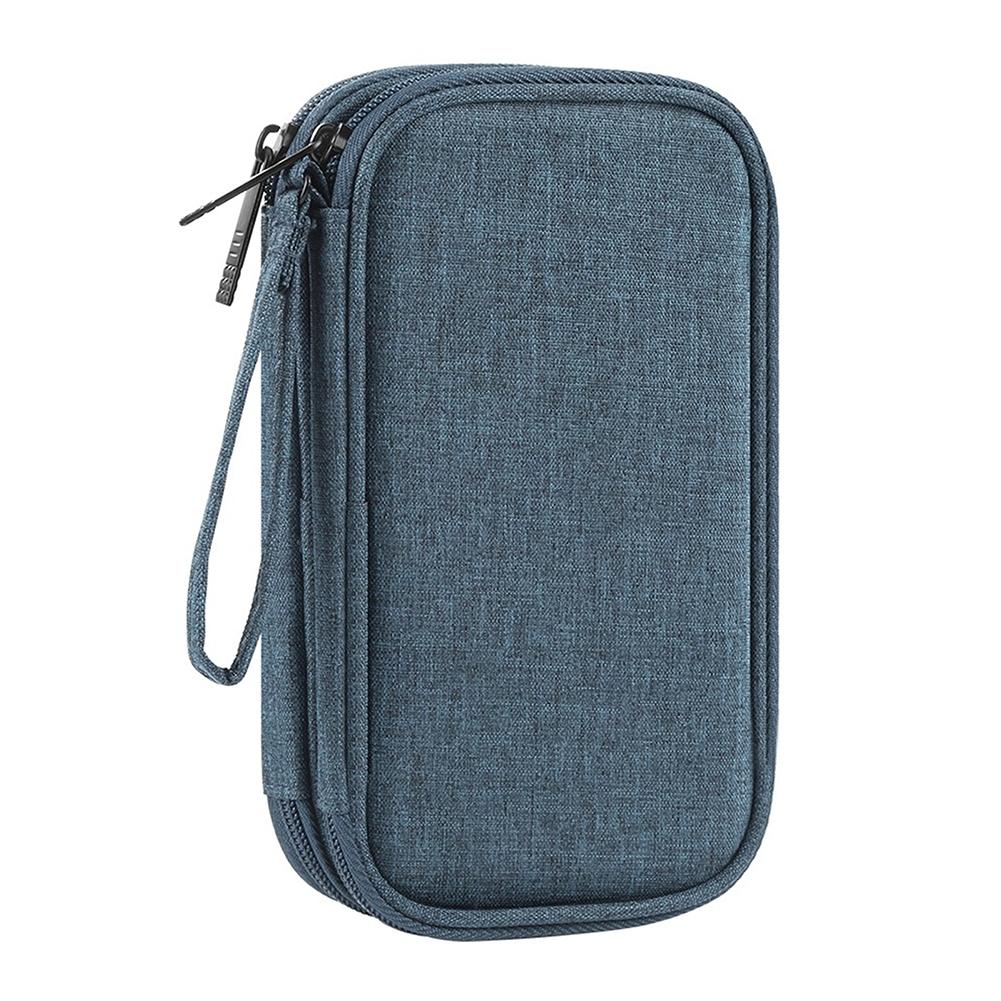 Portable Digital Storage Pouch Travel Cable Bag Charger Data Cable USB Bag Organizer Waterproof Electronic Accessory Storage Bag
