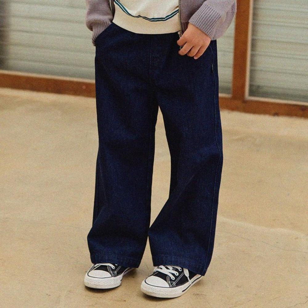 

Olivan Джинсовые брюки на кнопках Темно-синие dark blue/150