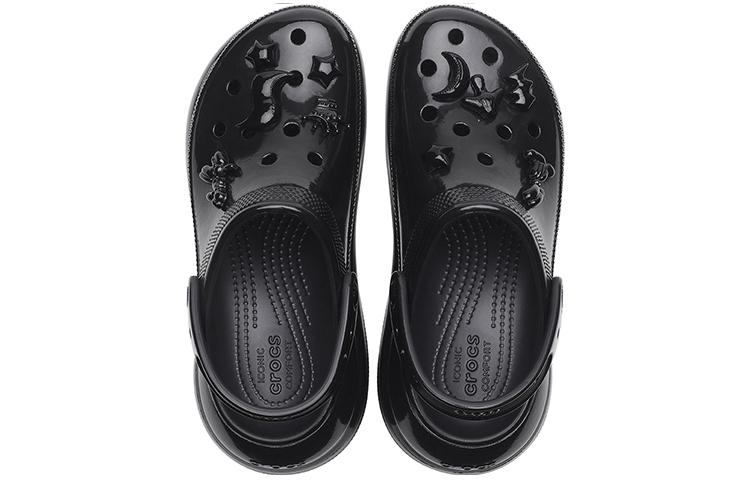Crocs Crush High Shine Clogs 'Black' Women's 209285-001