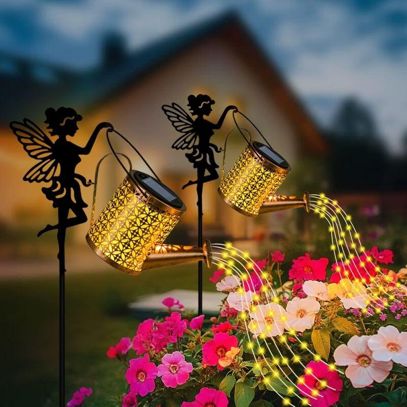 Solar Kettle Garden Light