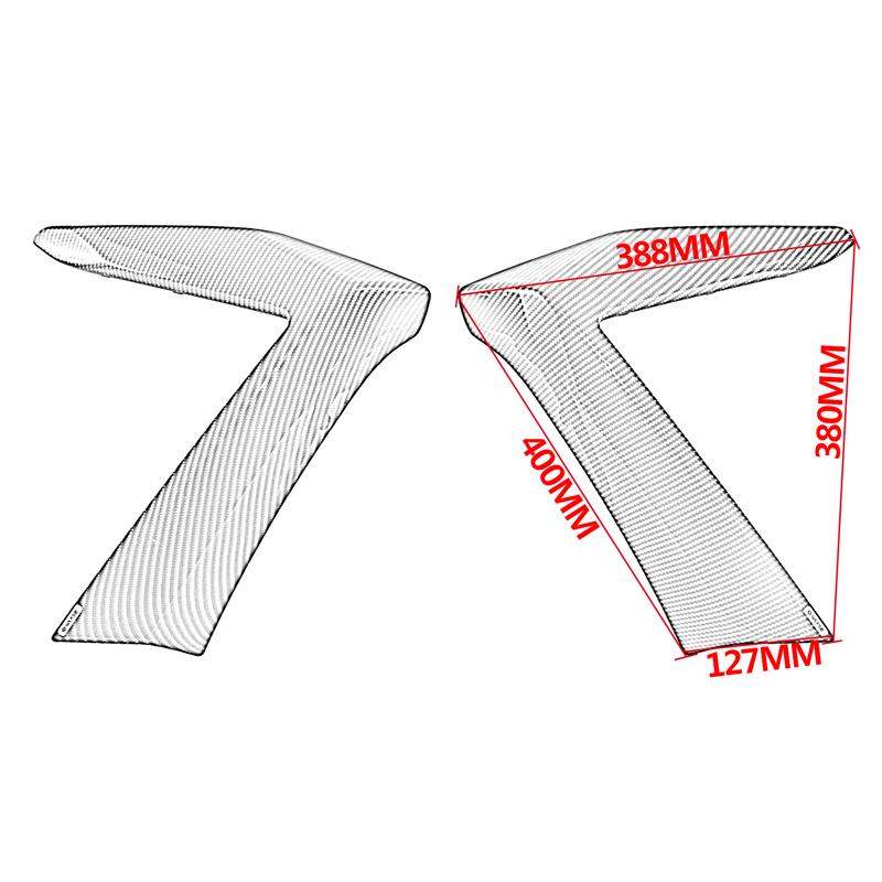 1 Pair Left & Right Front Side Panels Cover Fairing Cowl Replace Part For Yamaha T-MAX560 TMAX560 T-Max Tmax 560 2025 2026