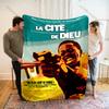 1PC Movie Poster Colorful Illustration Gun Print Adult Children Warm Blankets Home Travel Car Soft Comfortable Luxury Gifts