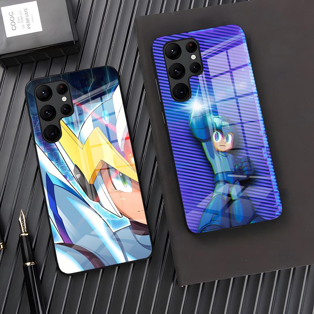 Megaman Zero Phone Case For Samsung S26 S25 Plus S20 S20 Plus S22 Ultra S23 FE S21 Plus S21 Ultra Glass Cover