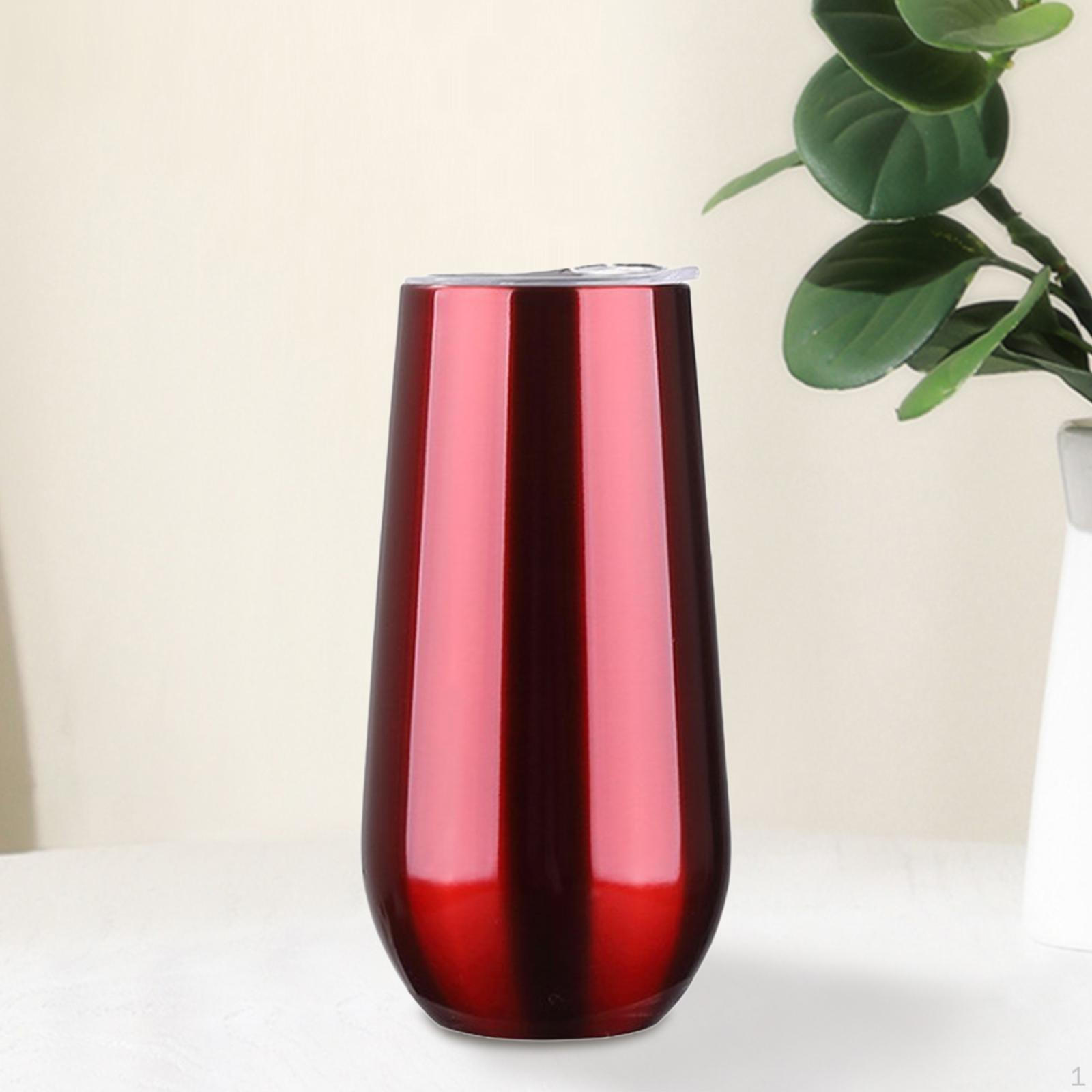 

Стакан для вина из нержавеющей стали, 180 мл, подарок для ее путешествия, кофейная кружка, 6 унций, летний дом