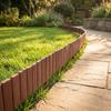 3pcs Plastic Material Decorative Fence Panels Interlocking Fence  Lawn Landscaping