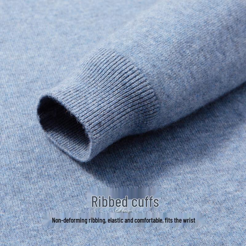 Hodo Men's Luxury V-Neck Cashmere Sweater