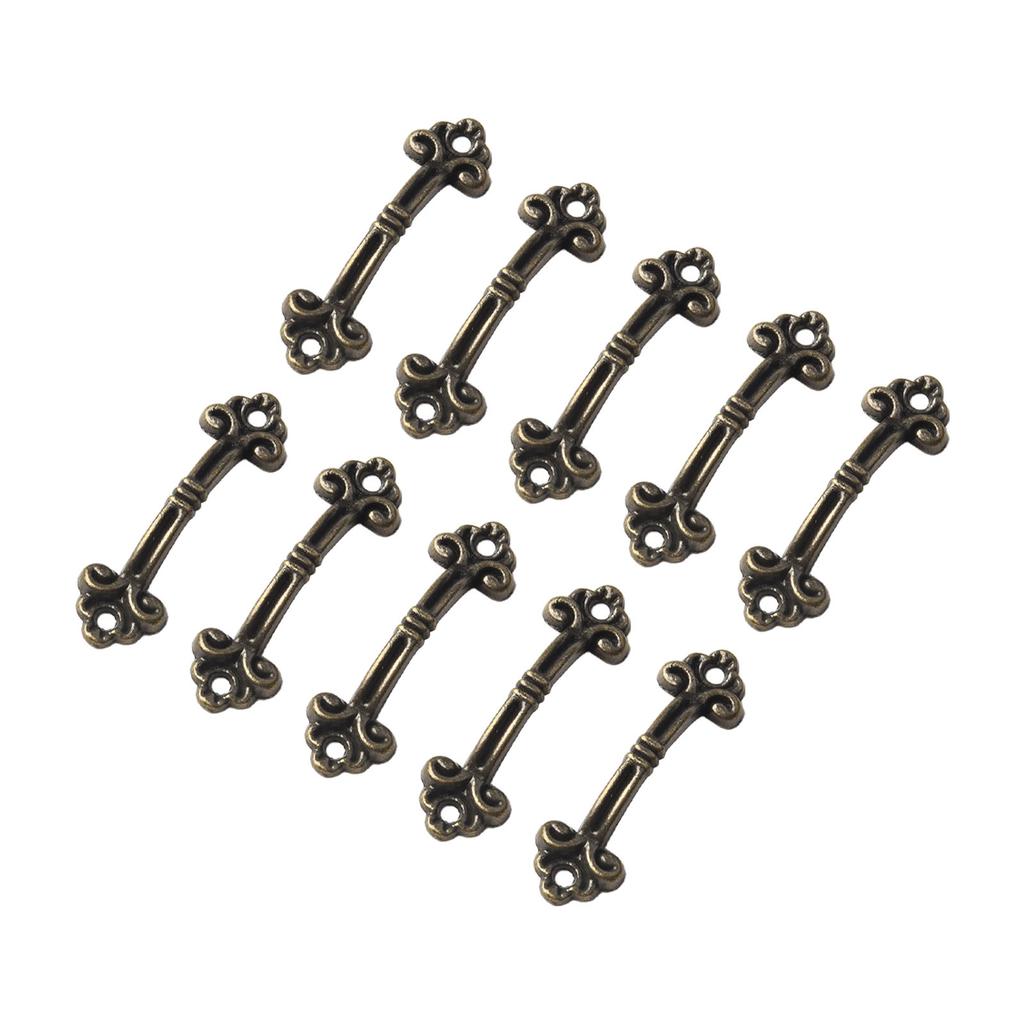 Antique Cabinet Handles Ewelry Box Pulls Hardware Kitchen Cupboard Door Pulls Cabinet Drawer Knobs Furniture Closet Handle