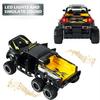 1/24 Scale X-Class 6x6 Off-Road DieCast Metal Model Cars, Pickup Monster Trucks Toy Refitted Model Car with Sound and Light για παιδιά ηλικίας 3 ετών και άνω