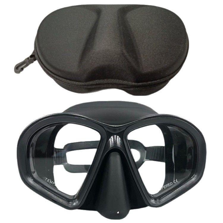 New Adult Silicone Diving Mask with Tempered Glass One size