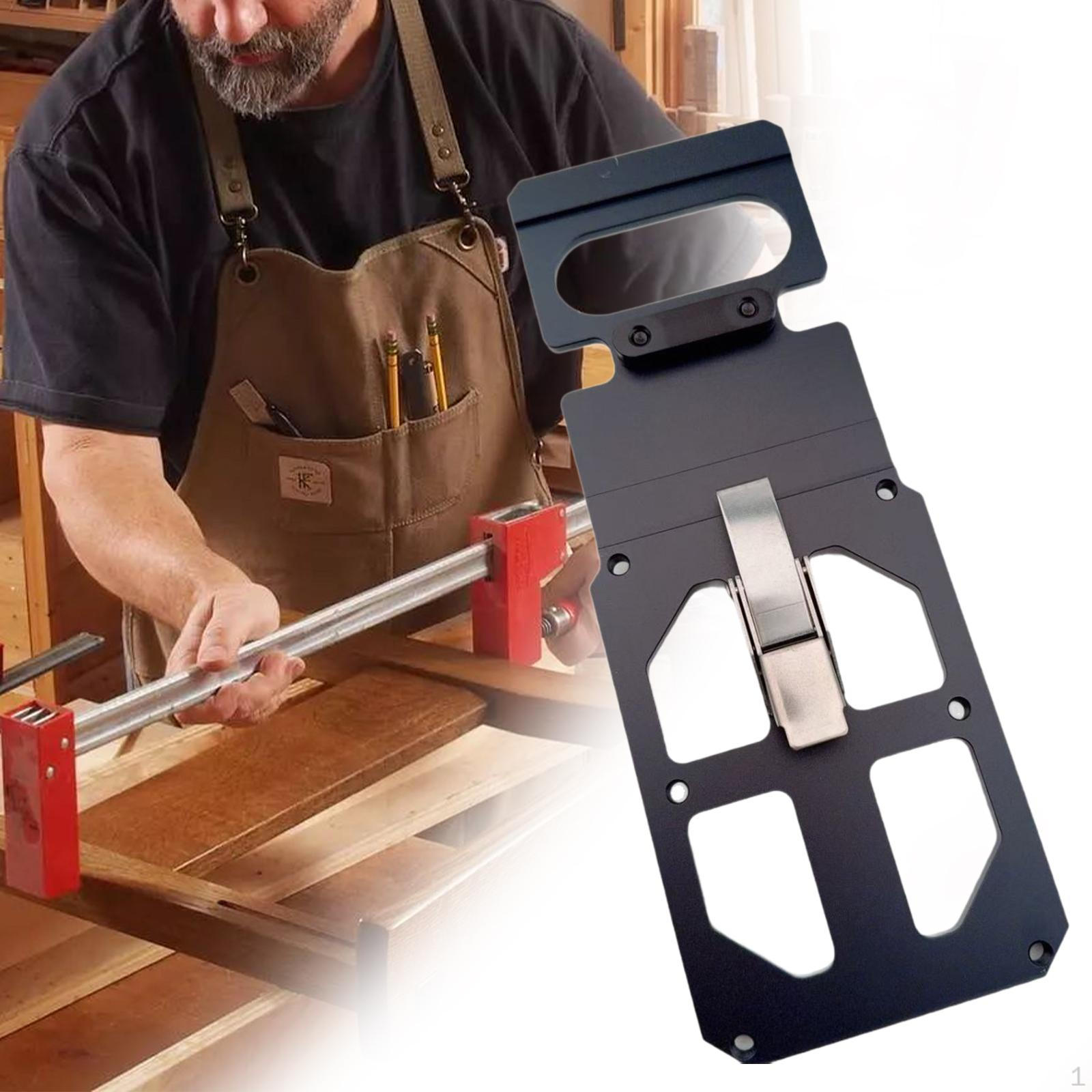 

Track Saw Square 90 Degree Right Angle Sturdy Portable Guide Rail Tool Accessories чёрный