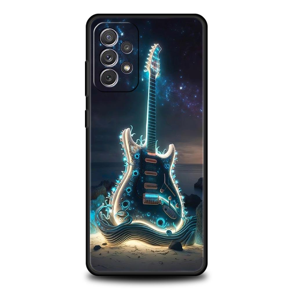 

Guitar Music Art Phone Case For Samsung Galaxy A17 A07 A55 A35 A25 A15 A05 A33 5G A31 A23 A21s A13 A41 A73 A53 A51 A71 A03 Cover Samsung A55 5G