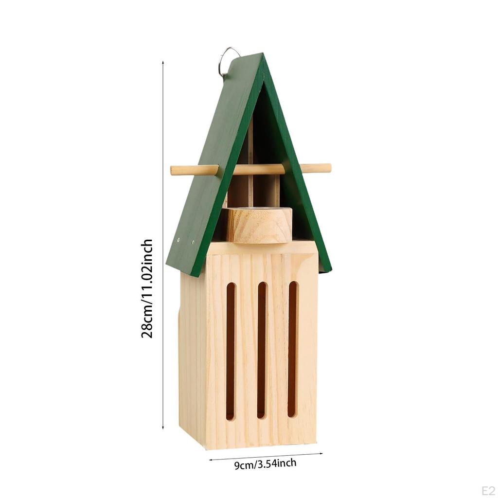 Butterfly House with Feeder Garden Decor Easy To Install Clean Multifunctional for Outside