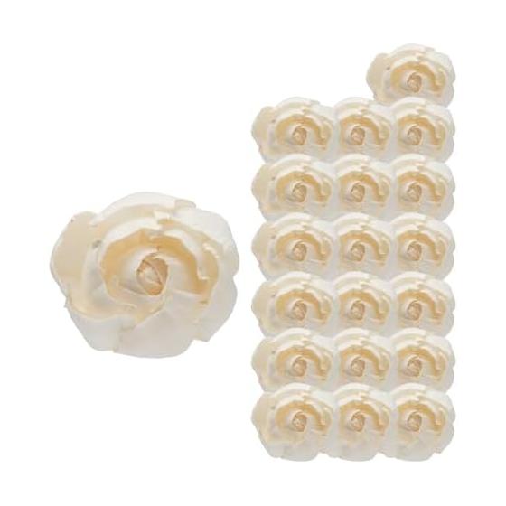 Sola Flower Arabian Jasmine 4.5cm 20 pieces Natural material Handmade flower material Dried flower substitute For wreaths, candles, aromas, and